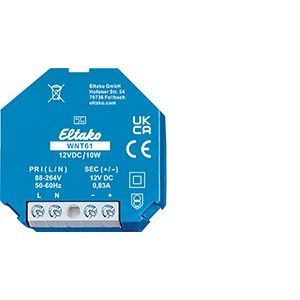 Eltako - Gleichstromversorgung Weitbereichs-Schaltnetzt. WNT61-12VDC/10W