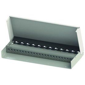 Telegärtner - Patchpanel Kupfer PatchPanel MPD24-HS K 100007019 AP Cat.6A rws