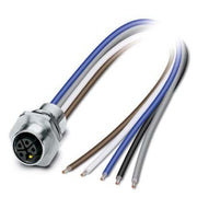 Phoenix Contact - Rundsteckverbinder, feldkonfektionierbar (Industriesteckverbinder) Einbausteckverbinder SACC-E-M12FS#1415296