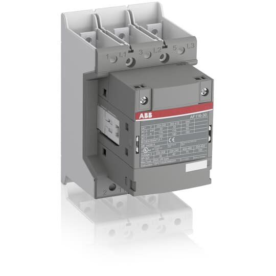 ABB Stotz S&J - Leistungsschütz zum Schalten von Wechselstrom Schütz AF116-30-00B-12 48-130V 50/60Hz / DC