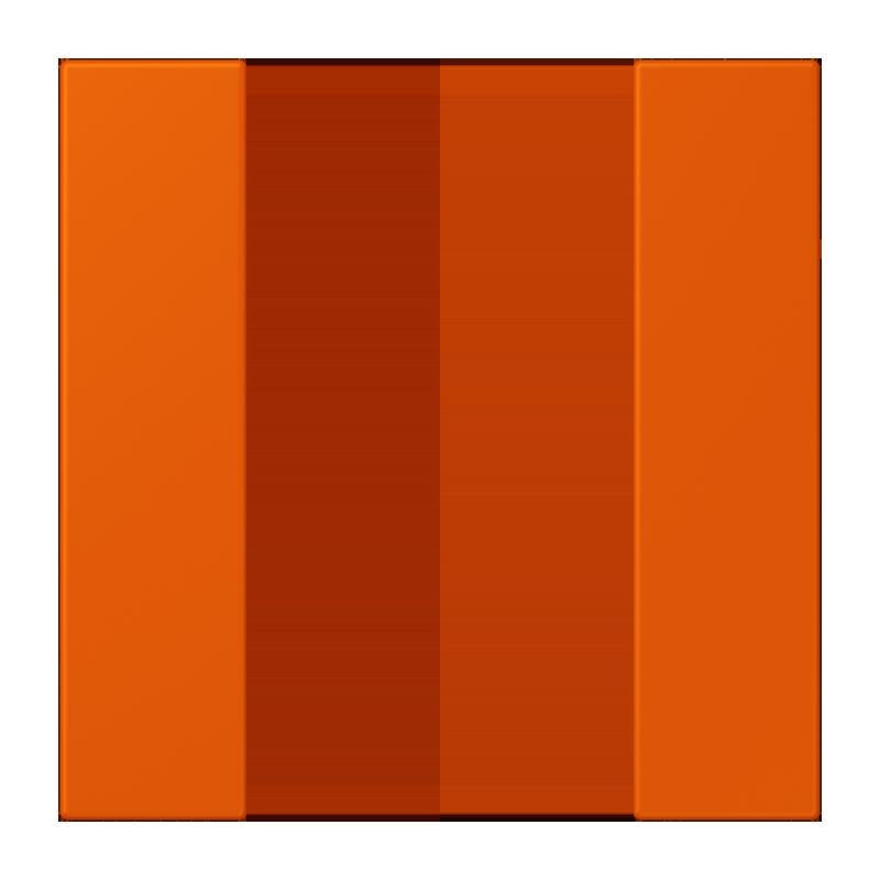 Jung - Abdeckung/Bedienelement für Installationsschalterprogramme Tastensatz 1fach LC 501 TSA 260 orange vif