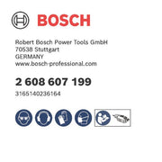 Bosch - Schleifpapier/Schleifvlies PRO X440 Schleifband, 100 2608607199 (VE10) x 690 mm G40 10-tlg