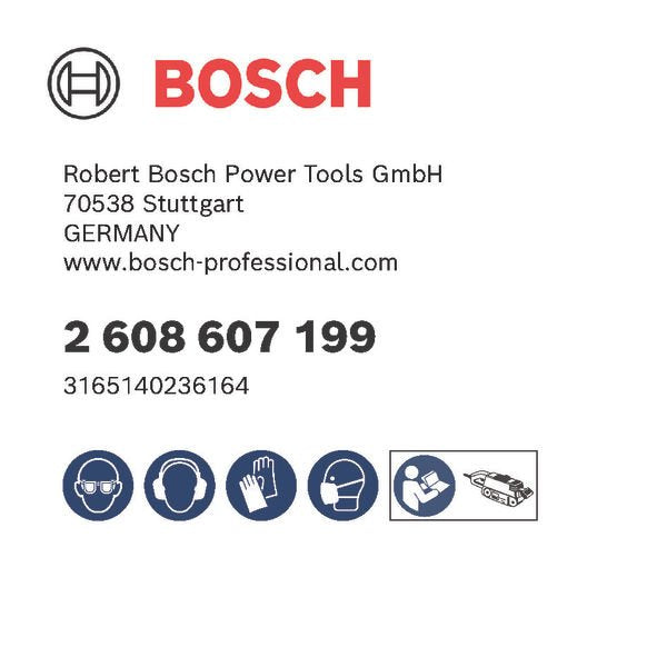 Bosch - Schleifpapier/Schleifvlies PRO X440 Schleifband, 100 2608607199 (VE10) x 690 mm G40 10-tlg