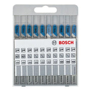 Bosch - Sägeblatt Sortiment 10-tlg. Stichsägeblatt-Set 2607010631 Basic for Metal