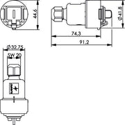 Telegärtner - Modularer Steckverbinder RJ45-Anschlussdose IP67 100022950 Cat.6