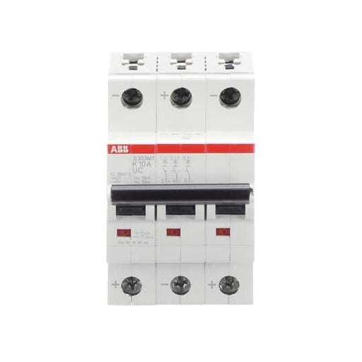 ABB Stotz S&J - Leitungsschutzschalter Sicherungsautomat S203MT-K10UC 10kA 10A 3P