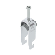 OBO Bettermann - Bügelschelle BS-U2-K-22 ALU 2-fach − 50 Stück