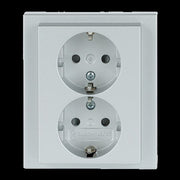 Busch-Jaeger - Steckdose SCHUKO-Doppelsteckdose 202 EUJB-83