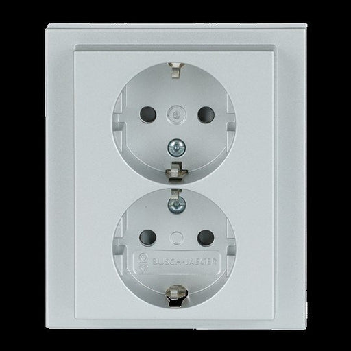 Busch-Jaeger - Steckdose SCHUKO-Doppelsteckdose 202 EUJB-83