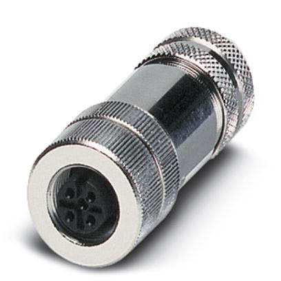 Phoenix Contact - Rundsteckverbinder, feldkonfektionierbar (Industriesteckverbinder) Sensor-/Aktor-Stecker SACC-M12FS- #1694295