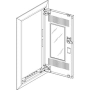 ABN - Tür/Bedientableau (Schaltschrank) Blendrahmen mit Mediatür GBRU14TM für UP-VT,1x4-reihig