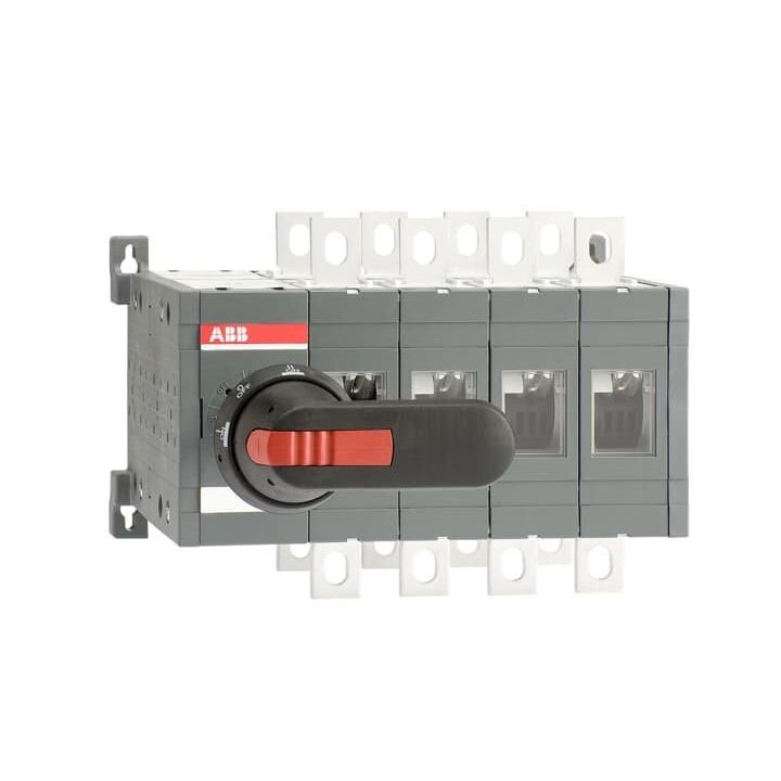 ABB Stotz S&J - Lasttrennschalter Lastumschalter OT315E04CFP 5A m. Griff u. Welle