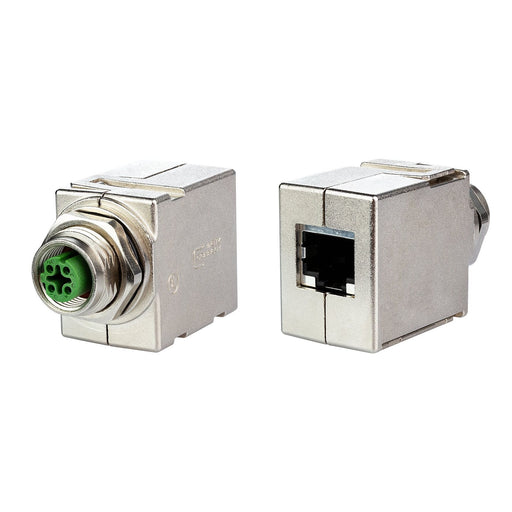 Metz Connect - Modulare Kupplung Schaltschrankdurchführung MWN811A115 M12 D-kodiert a.RJ45 − 10 Stück