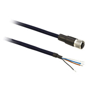 TMSS - Konfektioniertes Sensor-Aktor-Kabel Vorverdrahtete Buchsen XZCPB1141L5 M12-4-polig, PUR 5m − 1 Stück