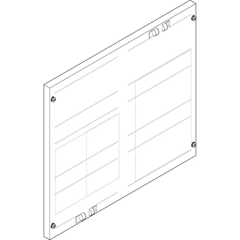 ABN - Abdeckung für Verteilerfeld Abdeckplatte FAP23519N 500x450mm 2FB/3RE