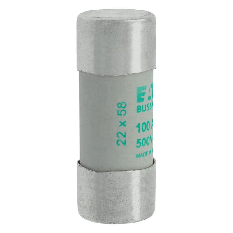 Eaton - Zylindrische Sicherung Sicherungseinsatz Nieders. CYLINDRICA#C22M100 100A AC 500V 120kA − 10 Stück