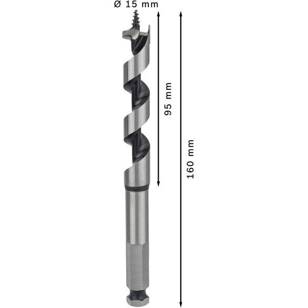 Bosch - Bohrer Holzschlangenbohrer 2608585702 PRO Wood