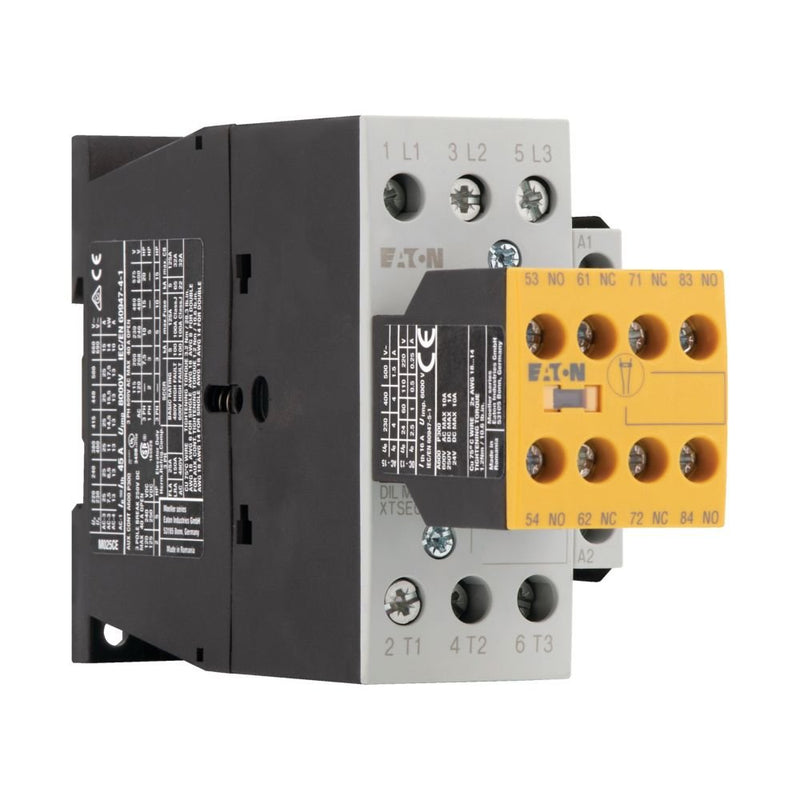 Eaton - Leistungsschütz zum Schalten von Wechselstrom Sicherheitsschütz, 380 V 4 DILMS25-23(RDC24) 00 V: 11 kW, 2 S, 3