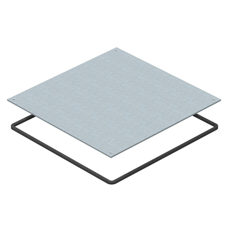 OBO Bettermann - Montagedeckel für Zugdose Blinddeckel DUF 250-2 für Nasspflege