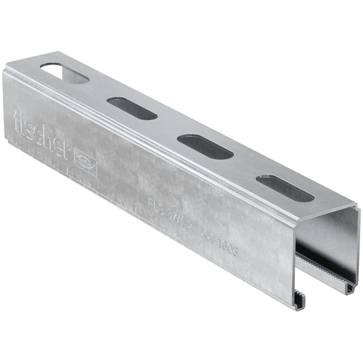 Fischer Deutschl - Stiel/Profilschiene Montageschiene FLS 37/1.2 - FLS 37/1,2 - 2000 − 8 Stück