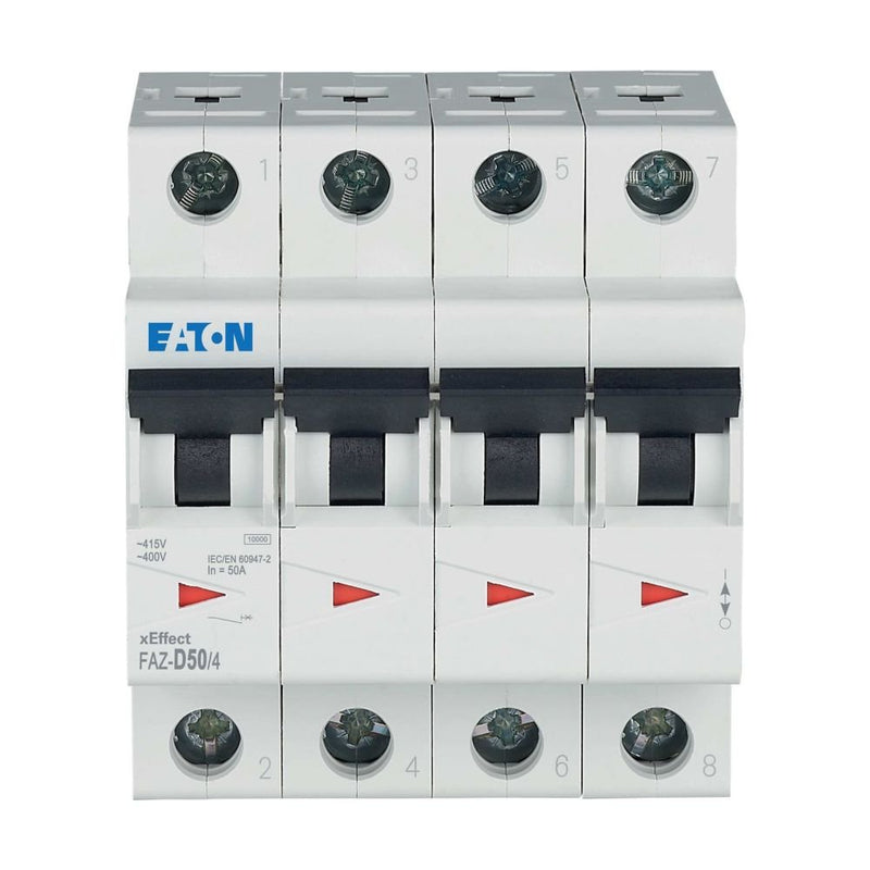 Eaton - Leitungsschutzschalter FAZ-D50/4 50A Charakt.: D