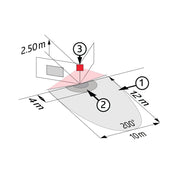 BEG Brück Electronic - Bewegungsmelder/Präsenzmelder komplett Bewegungsmelder LC-Click-N 200 braun braun