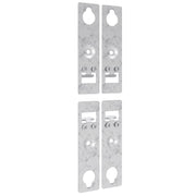 ABN - Montagezubehör (Schaltschrank) Gehäusebefestigungssatz ABNRY05002(VE4) Aufputz, Set 4 Stk