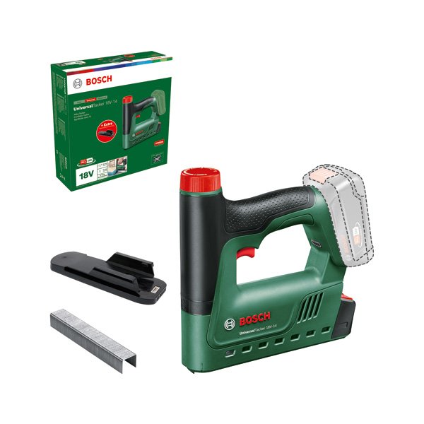 Bosch - Tacker/Nagler (Akku) Akku-Tacker mit 1000 06032A7001 Klammern und
