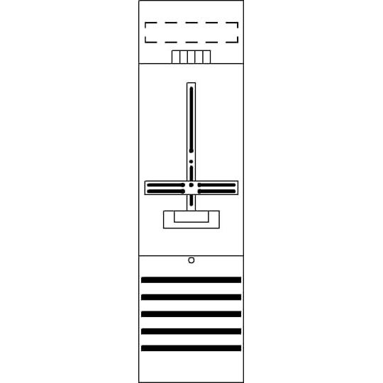 Striebel&John - Zählerfeld DF16A1 6RE 1Z vorverdrahtet