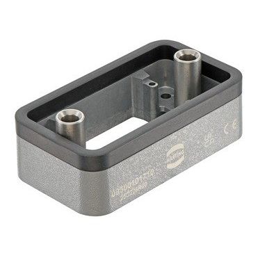Harting - Modulträgerrahmen für Industriesteckverbinder Andockrahmen, Edelstahl, B 09300101710 augröße: 10 B