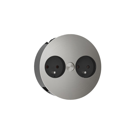 Bachmann - Multi-Tischsteckdose Abdeckscheibe 931.002 schwarz − 1 Stück by Bachmann
