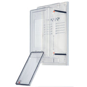 GSAB Elektrotechnik - Zubehör/Ersatzteile für Niederspannungs-Schalttechnik Zählerabdeckhaube IP54 99.00.910 450mm Standard + Tür