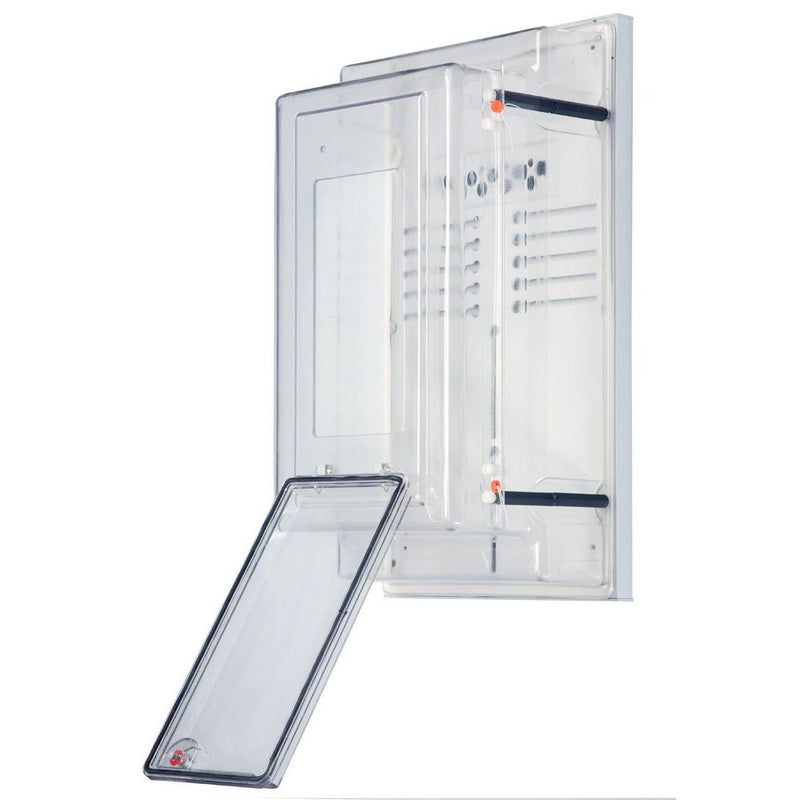 GSAB Elektrotechnik - Zubehör/Ersatzteile für Niederspannungs-Schalttechnik Zählerabdeckhaube IP54 99.00.910 450mm Standard + Tür