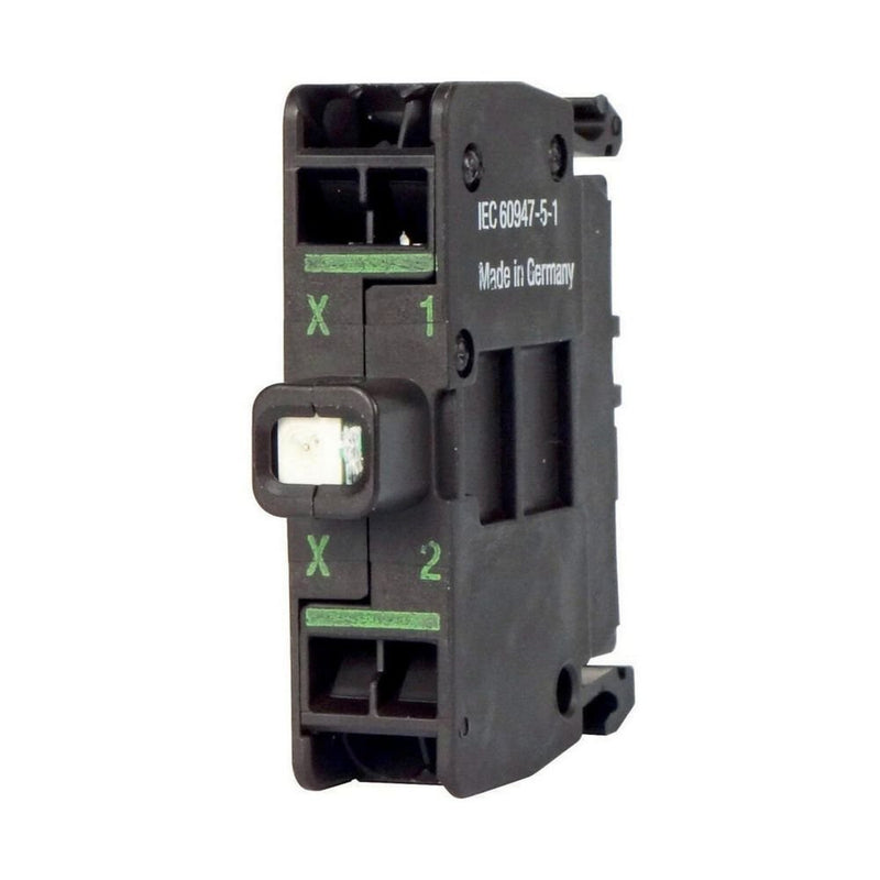 Eaton - Lampenfassungsblock für Befehls- und Meldegeräte LED-Element M22-CLEDC-W weiss, Boden
