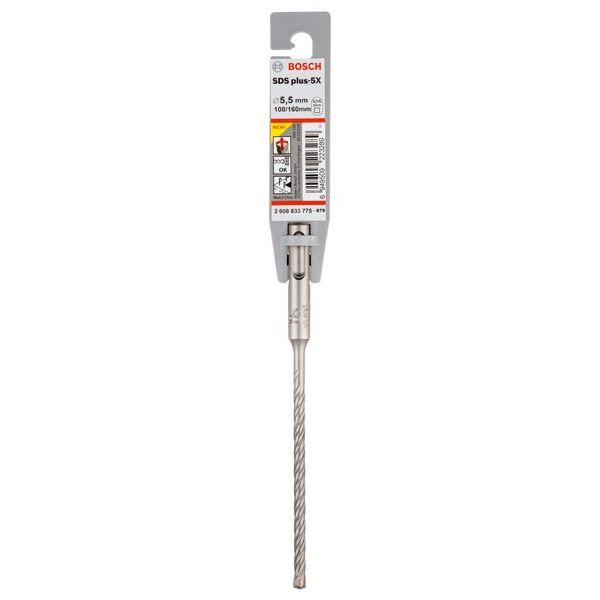 Bosch - Bohrer PRO SDS plus-5X 2608833775 Hammerbohrer 5,5 x
