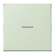 Jung - Abdeckung/Bedienelement für Installationsschalterprogramme Wippe mit Lichtleiter LC 101 KO5 218 vert anglais pale