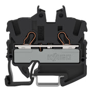 WAGO - Durchgangs-Reihenklemme 2-LeiterMini-Durchgangskl. 2052-1205 2,5 mm²,schwarz − 100 Stück