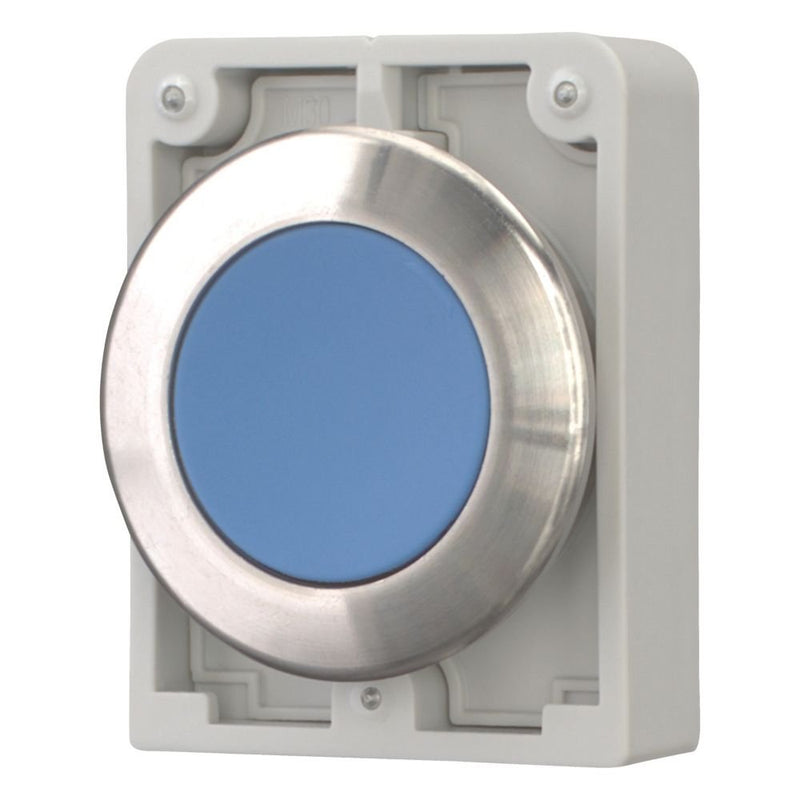 Eaton - Frontelement für Drucktaster Drucktaste RMQ-Titan M30I-FDR-B flach rastend blau