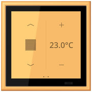 Jung - Bussystem-Mehrfach Bediengerät KNX Raumcontroller LC 459 D1 S 254 ocre jaune clair
