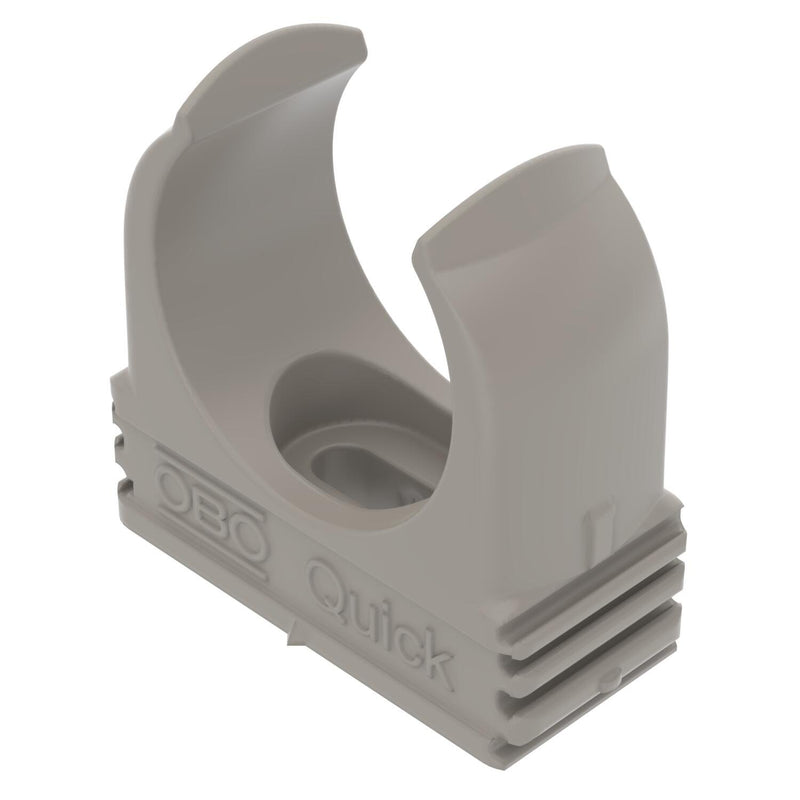 OBO Bettermann - Rohrschelle Quick-Schelle 2955 F M25 STGR − 100 Stück