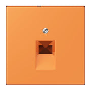 Jung - Einsatz/Abdeckung für Kommunikationstechnik Abdeckung für IAE/UAE LC 969-1 UA 225 orange clair