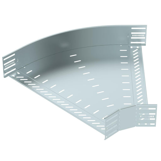 OBO Bettermann - Bogen für Kabelrinne Bogen 45 Grad RB 45 160 FS 110x600 bandverzinkt