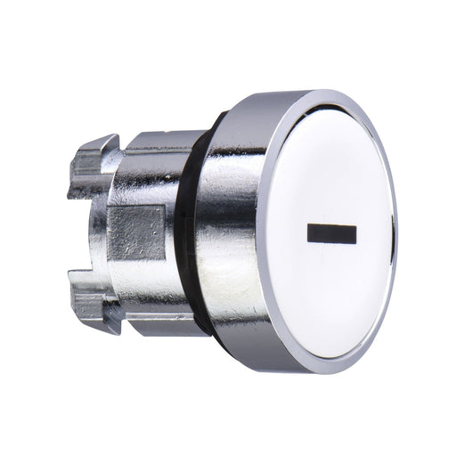 Schneider Electric - Frontelement für Drucktaster ZB4BA131 I,flach,ws