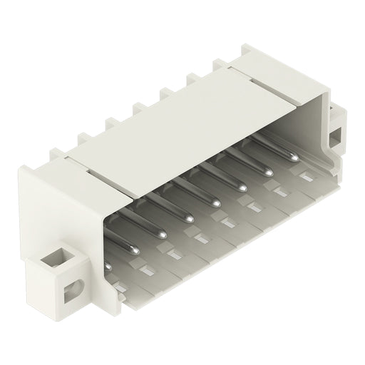WAGO - Leiterplattensteckverbinder THT-Stiftleiste Lötstift 2092-1428/005-000 1,4mm,abgew.,llgr − 100 Stück