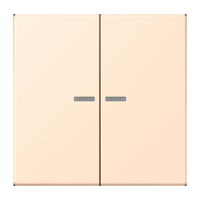 Jung - Abdeckung/Bedienelement für Installationsschalterprogramme Wippe mit Lichtleiter LC 102 KO5 238 terre sienne pale