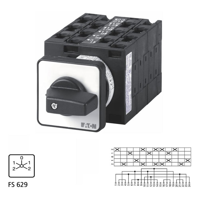 Eaton - Lastschalter Ein-Aus-Schalter T3-6-15866/E  − 1 Stück
