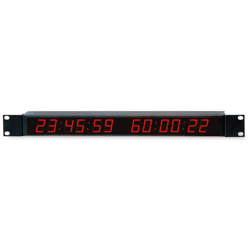 Peweta - Uhr LED-Digitaluhr 53.541.250 Funkuhr DCF77,12V DC