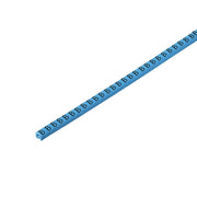 Weidmüller - Kabelmarkierungssystem Leitermarkierer CLI C02-3BL/SW 6 CD − 500 Stück