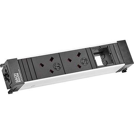 Bachmann - Mehrfachsteckdose Steckdosenleiste 909.0023 2xUK 4-fach