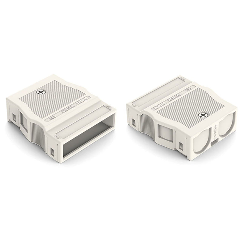 WAGO - Zubehör/Ersatzteile für steckbare Gebäudeinstallation Zugentlastungsgehäuse 770-514 9-13mm,4pol. ws − 25 Stück